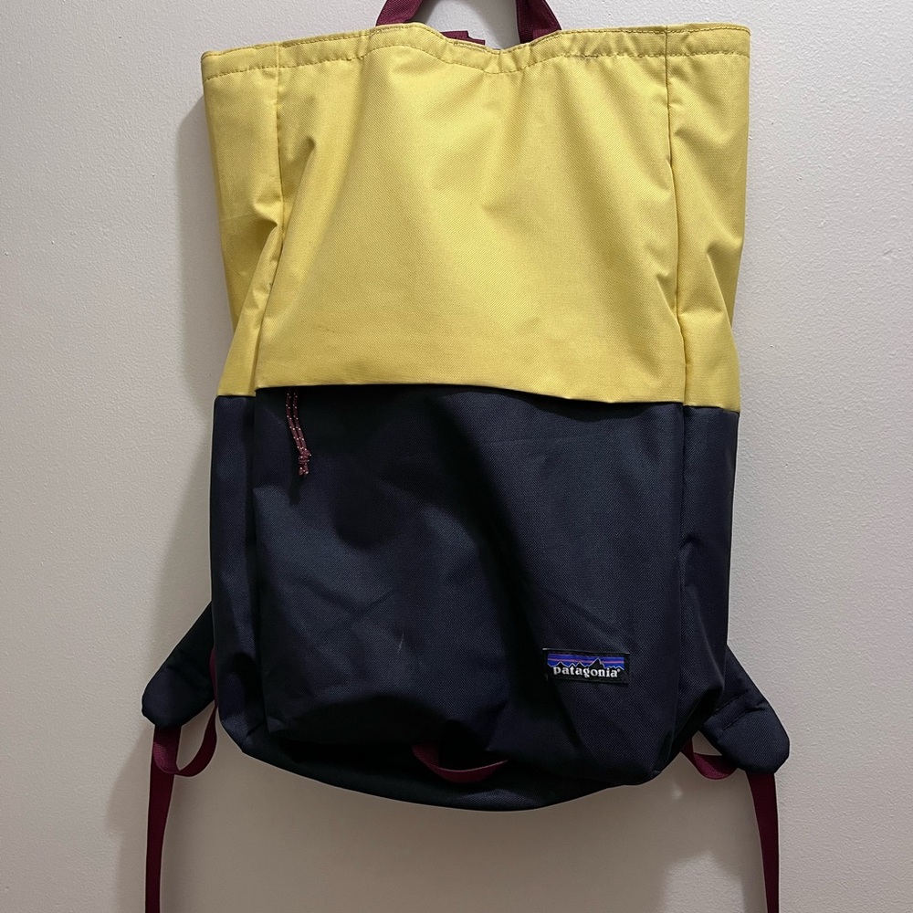 Patagonia Yellow and Black Men's Backpack